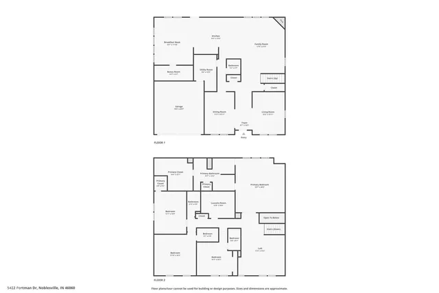 $419,900 | 5422 Portman Drive, Noblesville, IN 46062