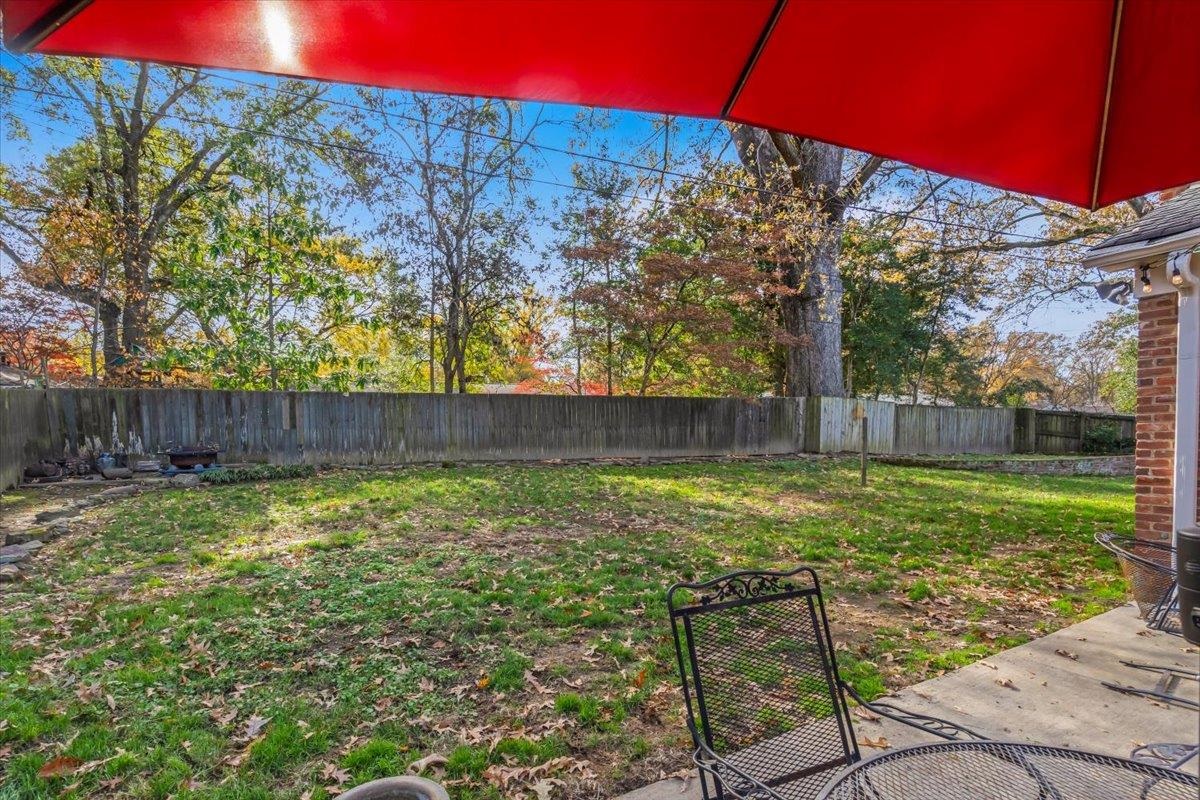 4277 Sequoia Road Memphis, TN 38117 - Photo 31 of 36 a view of backyard with wooden fence