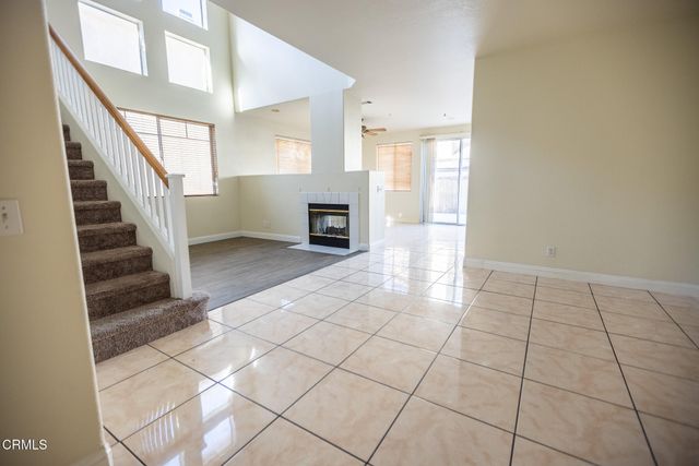 a view of an entryway with staircase