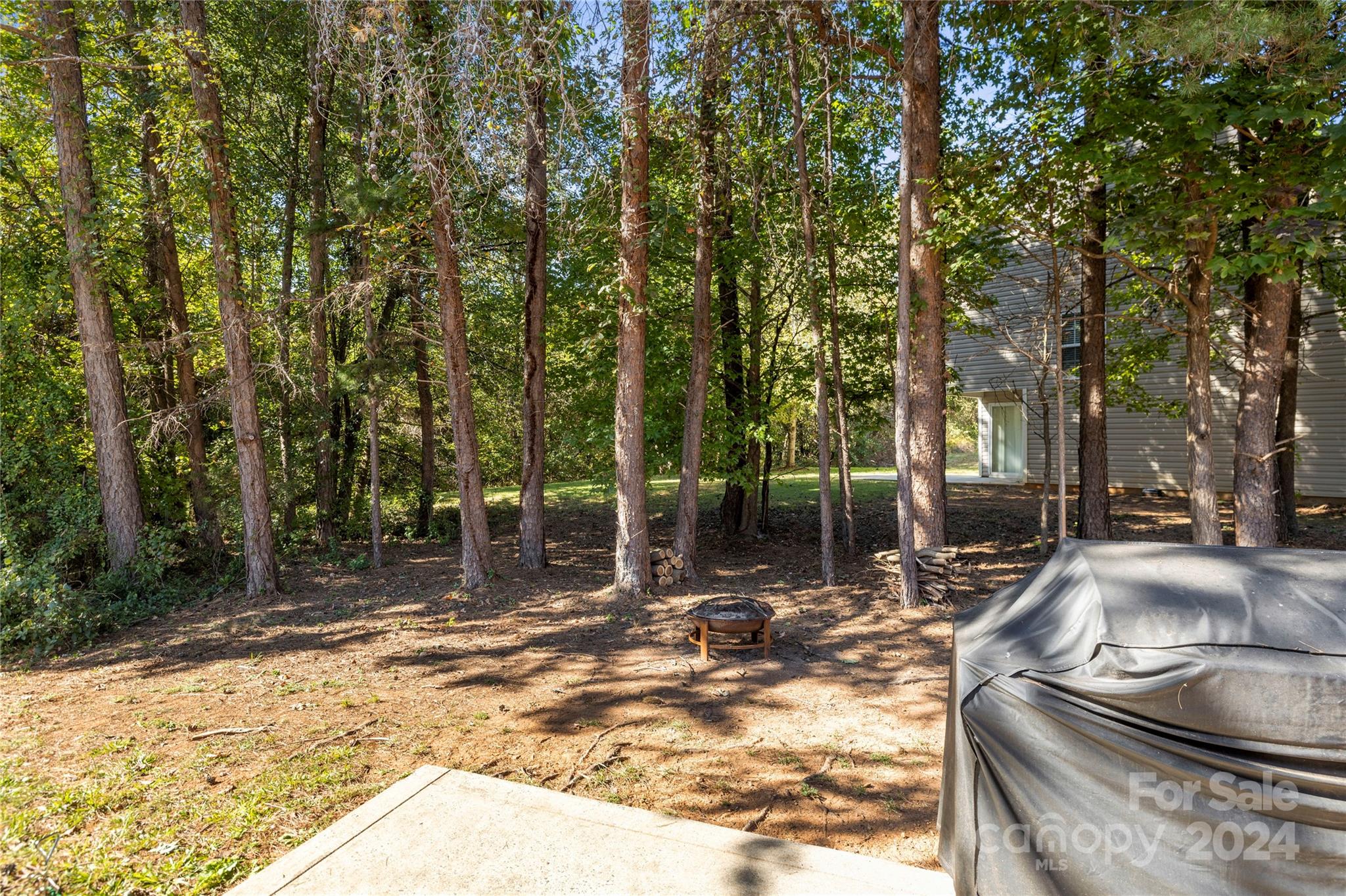 4909 Deerton Road Charlotte, NC 28269 - Photo 28 of 31 a view of a backyard with a tree