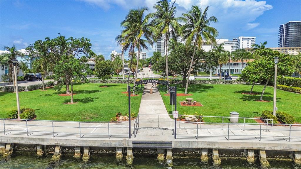 1110 North Riverside Drive, Unit 27 Pompano Beach, FL 33062 - Photo 13 of 52 Public Park Right Across the Street from Your Unit, Have Picnics, Watch the Boats & Yachts, Catch the Water Taxi or just take in the South Florida Sun.