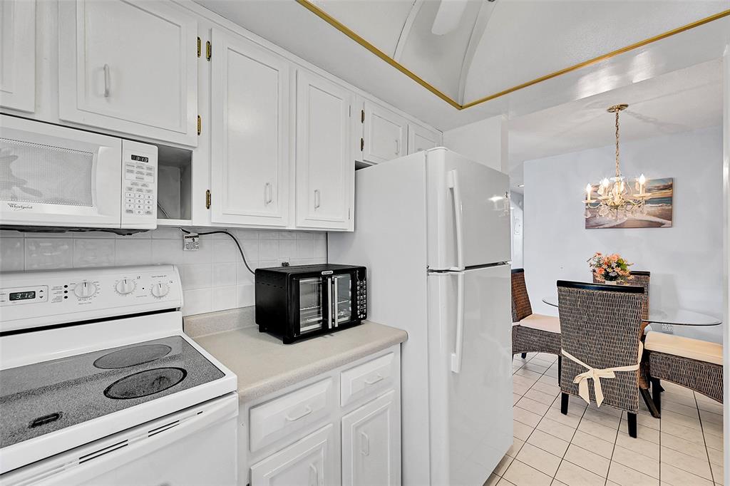 1110 North Riverside Drive, Unit 27 Pompano Beach, FL 33062 - Photo 32 of 52 Being Sold Furnished, Turn-Key, Refrigerator, Stove, Microwave, Toaster Oven, Dishwasher (owner never used, not sure of condition). Balcony Access from your Kitchen and Perfect Dining Area Included.