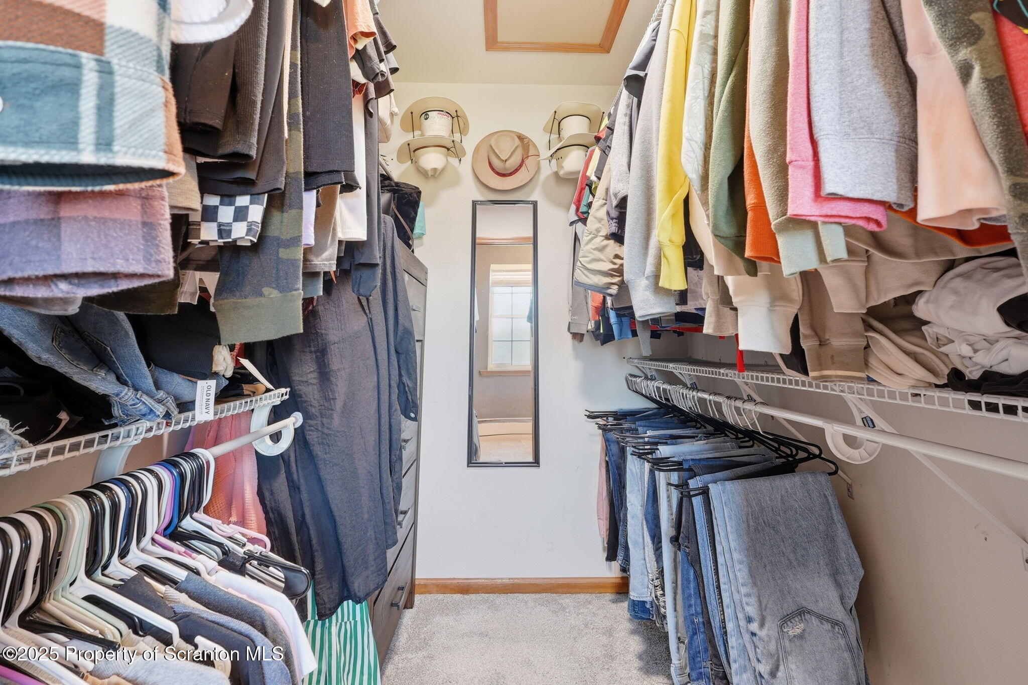 918 Jones Road Union Dale, PA 18470 - Photo 35 of 65 a view of walk in closet with clothes and shoes