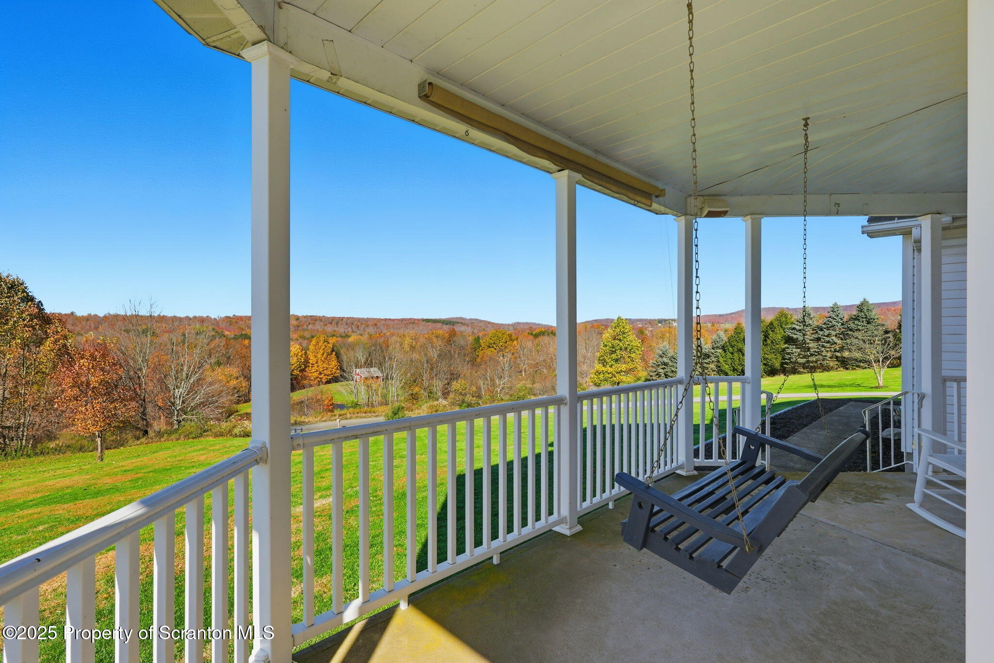 918 Jones Road Union Dale, PA 18470 - Photo 6 of 65 a view of a city from a balcony