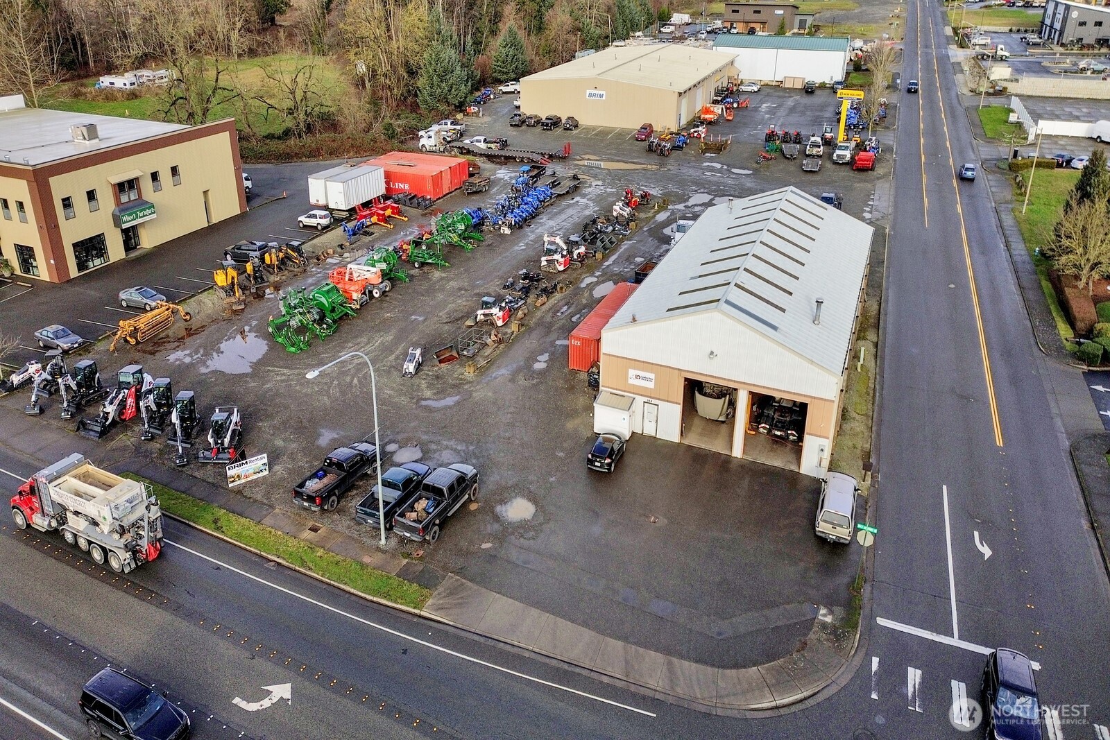 144 Birch Bay Lynden Road Lynden, WA 98264 - Photo 14 of 15 an aerial view of a house