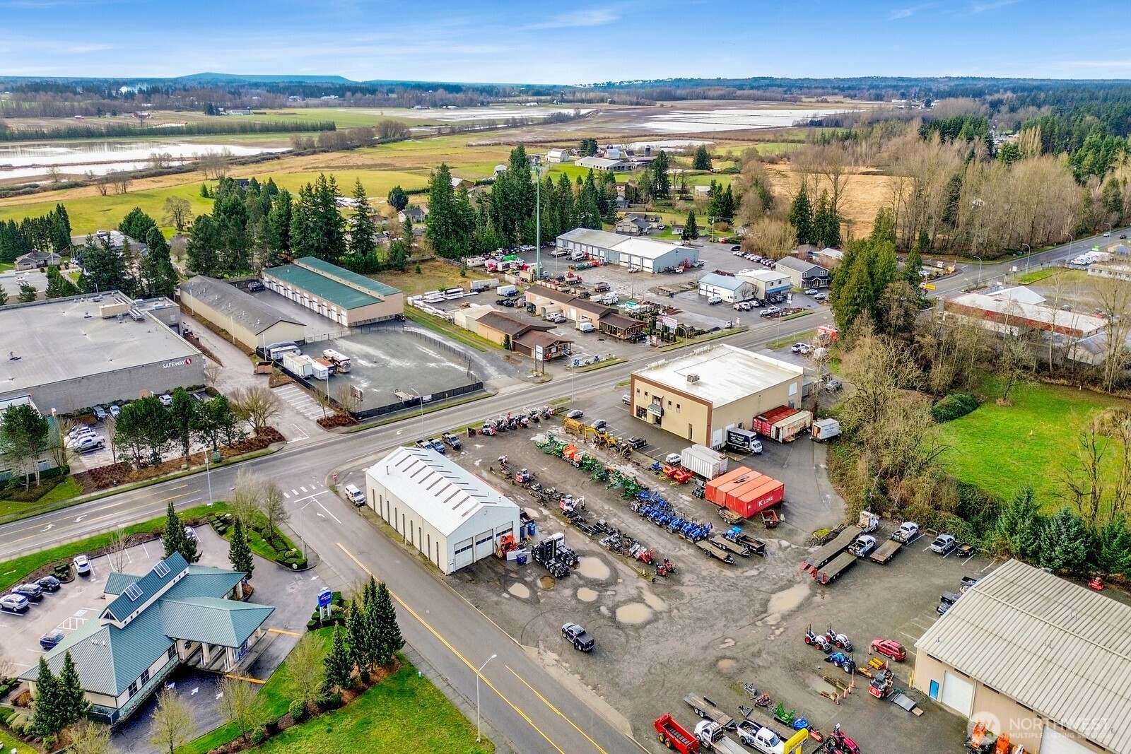 144 Birch Bay Lynden Road Lynden, WA 98264 - Photo 9 of 15 an aerial view of residential houses with outdoor space