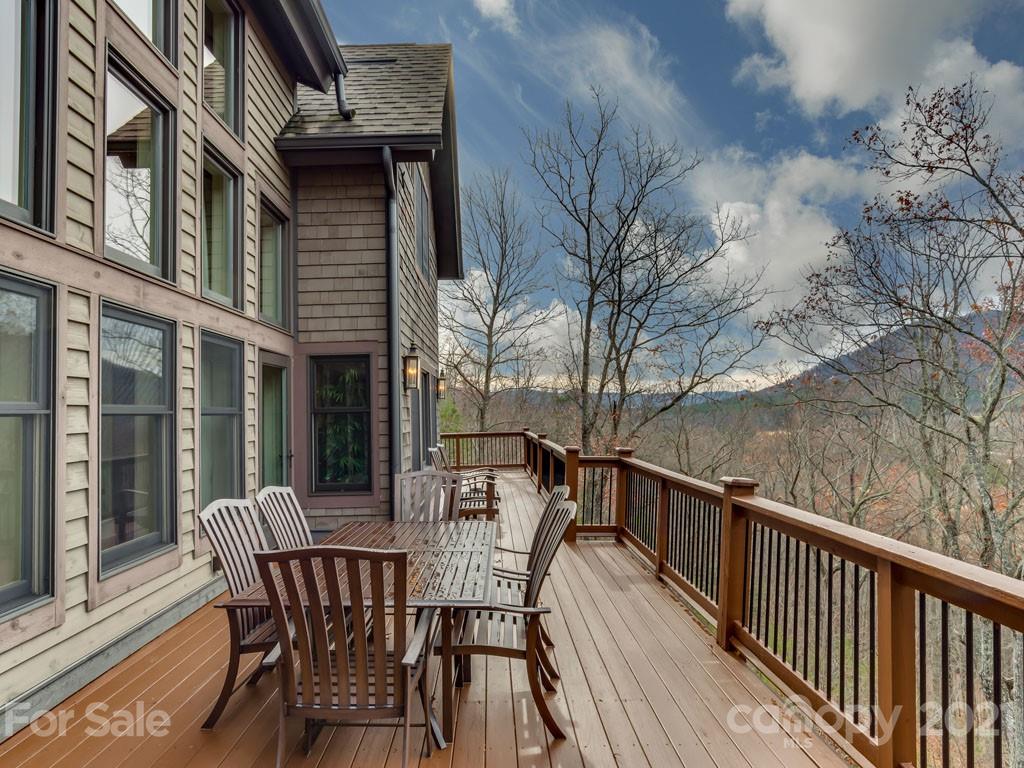 995 Deep Gap Farm Road East Mill Spring, NC 28756 - Photo 39 of 47 a view of balcony with furniture