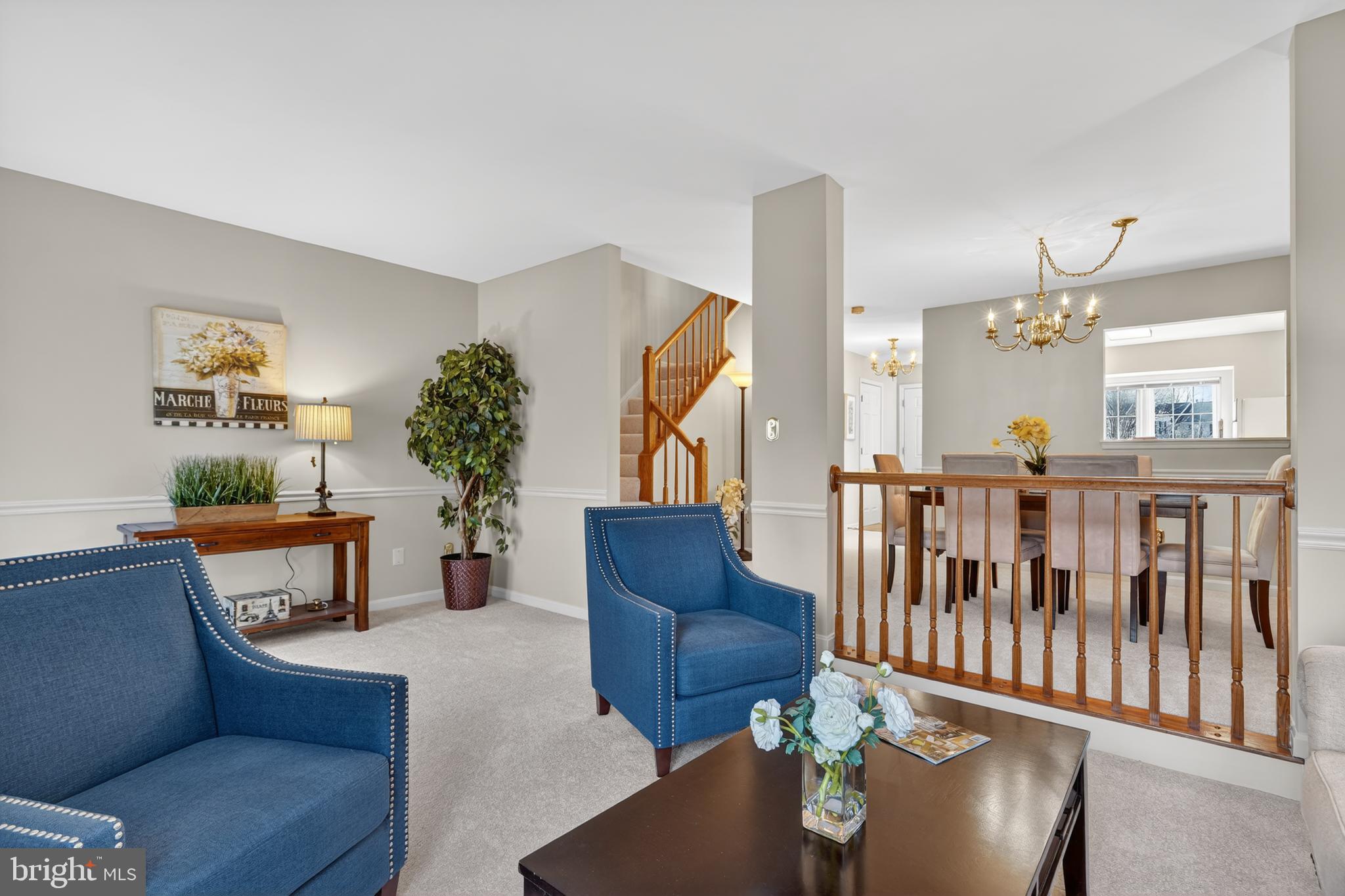 45590 Whitcomb Square Sterling, VA 20166 - Photo 16 of 43 a living room with furniture or couch and a potted plant