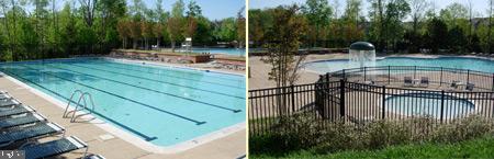 45590 Whitcomb Square Sterling, VA 20166 - Photo 42 of 43 a view of a swimming pool with a patio