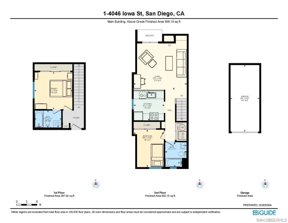 $3,100 | 4046 Iowa Street, Unit 1, San Diego, CA 92104