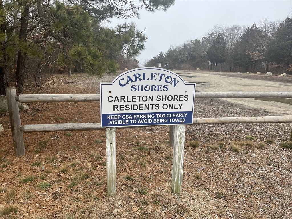 33 Oak Ridge Road Sandwich, MA 02537 - Photo 35 of 42 a sign board on the side of a road