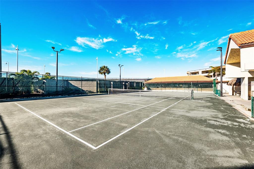 138 1st Street East, Unit 106 Tierra Verde, FL 33715 - Photo 62 of 62 a view of a tennis court