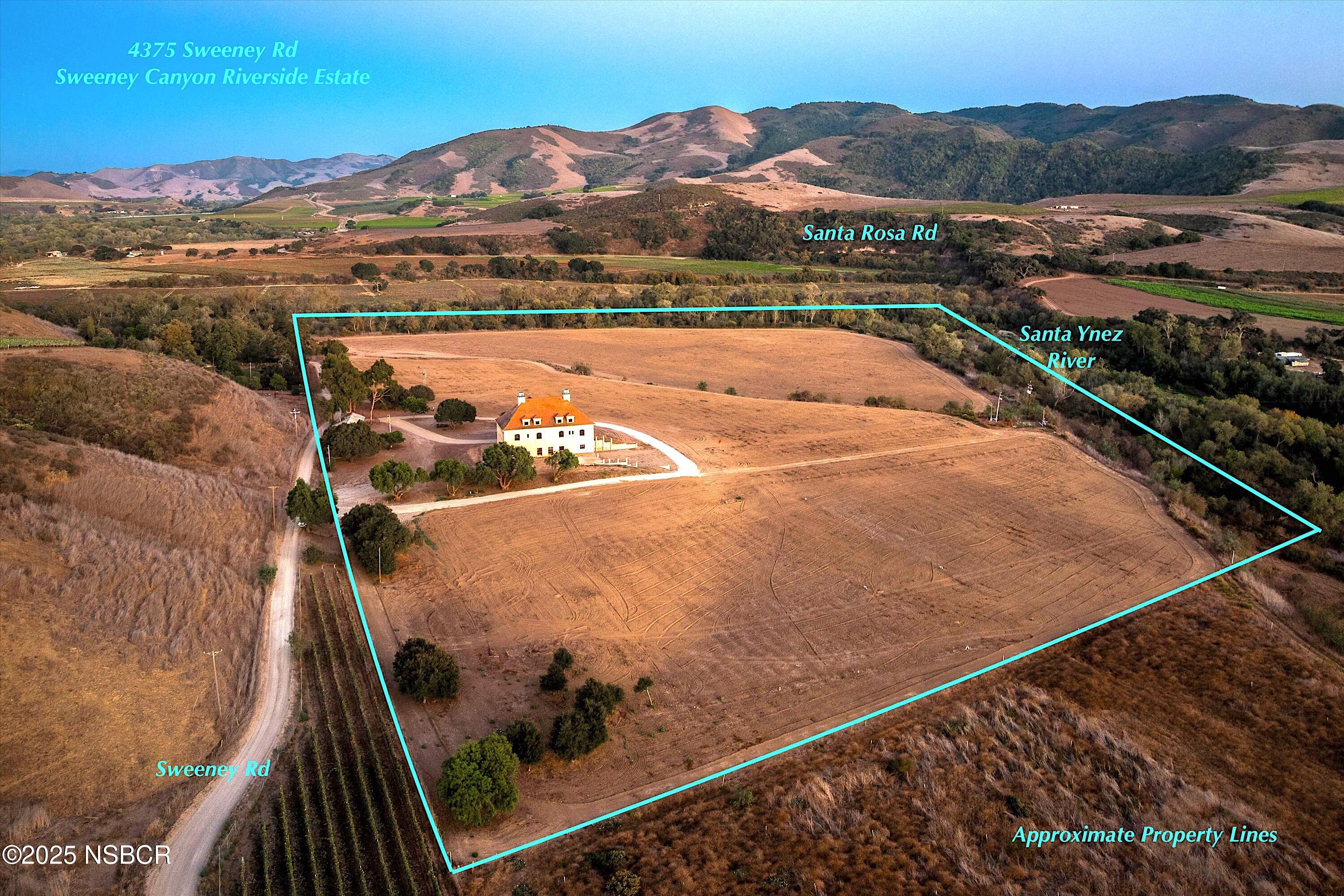 4375 Sweeney Road Lompoc, CA 93436 - Photo 3 of 70 an aerial view of a house
