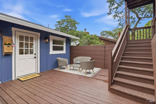 a view of deck with patio