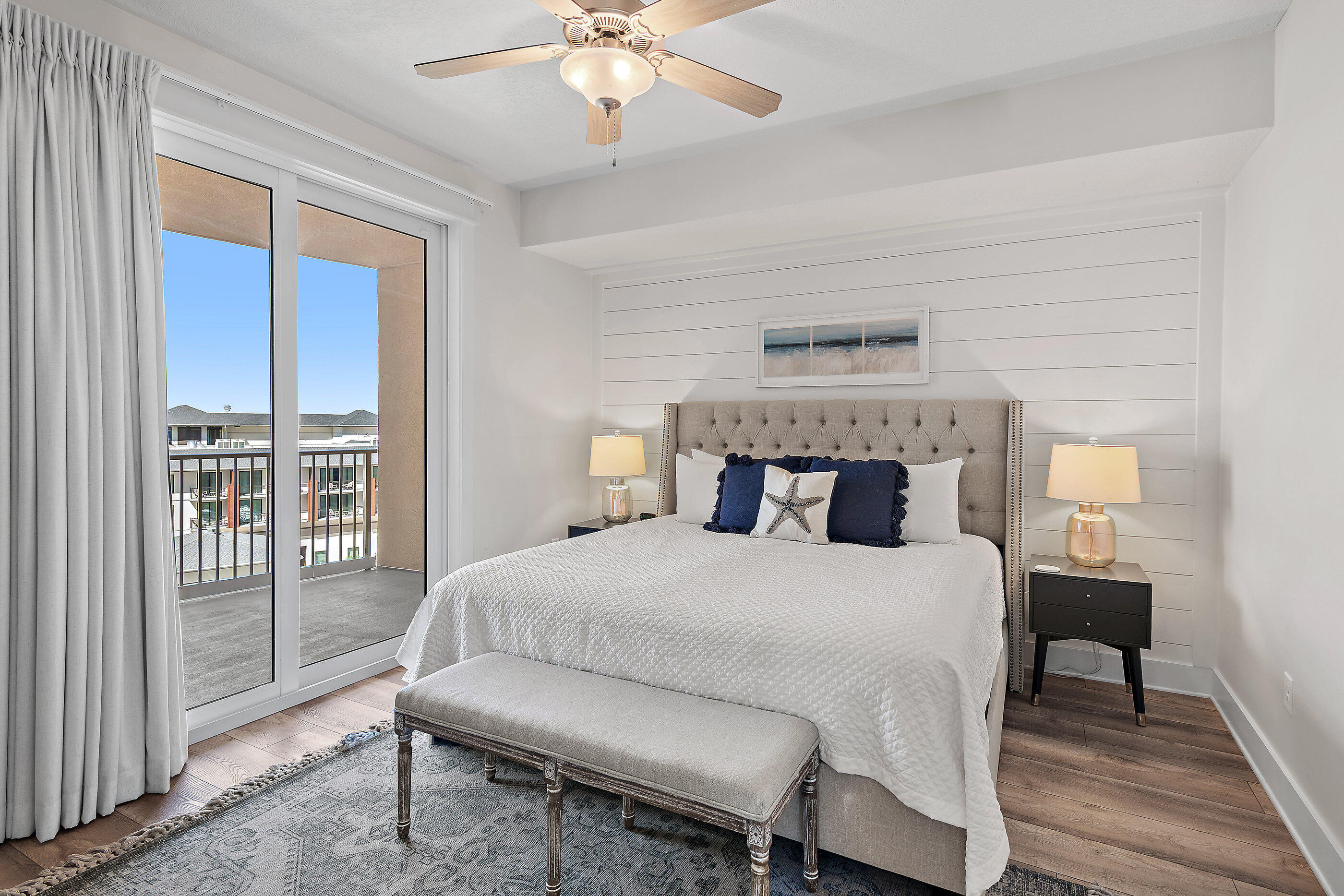 15928 Front Beach Road, Unit 601 Panama City Beach, FL 32413 - Photo 14 of 39 a bedroom with a bed and a window