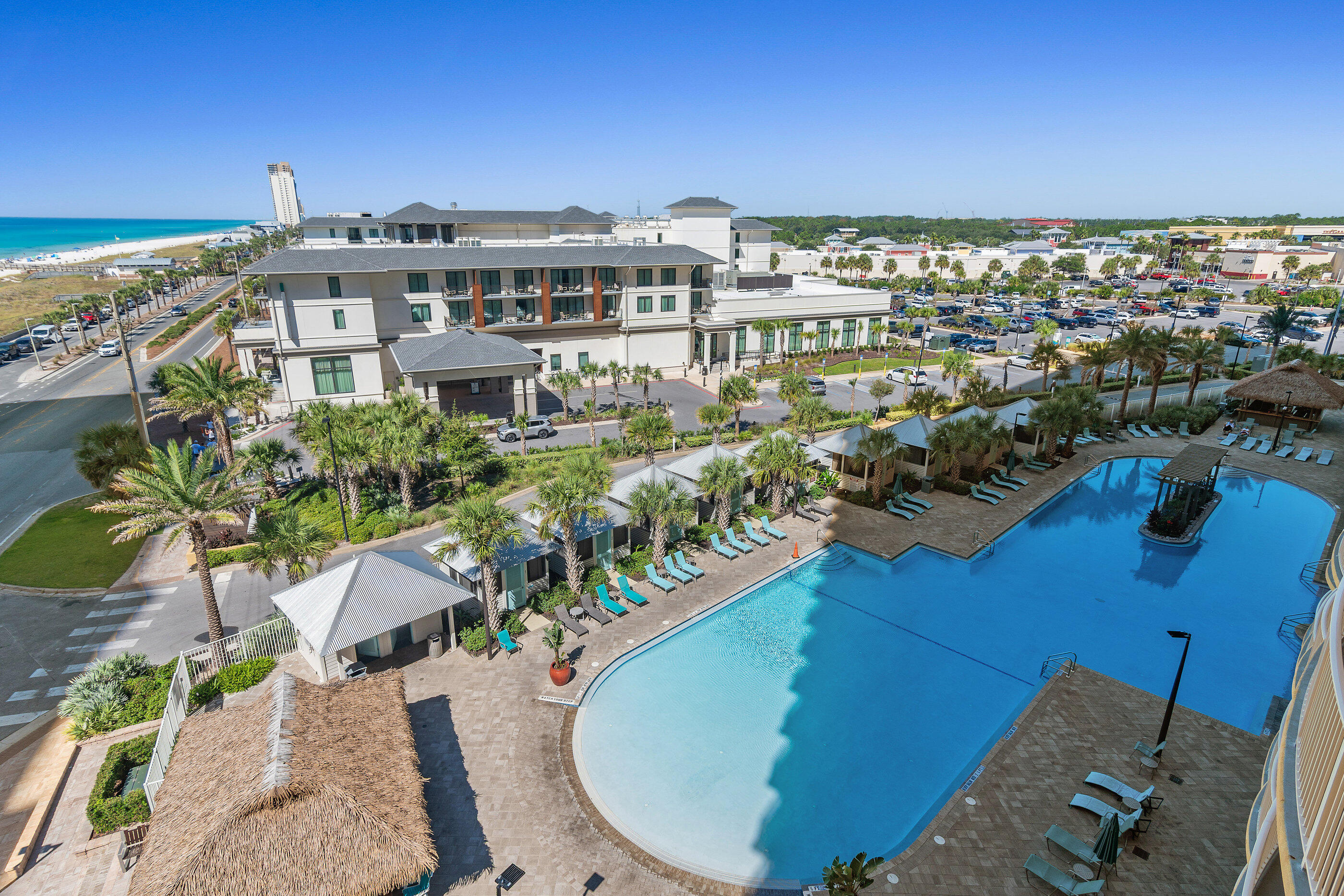 15928 Front Beach Road, Unit 601 Panama City Beach, FL 32413 - Photo 20 of 39 a view of a city with tall buildings