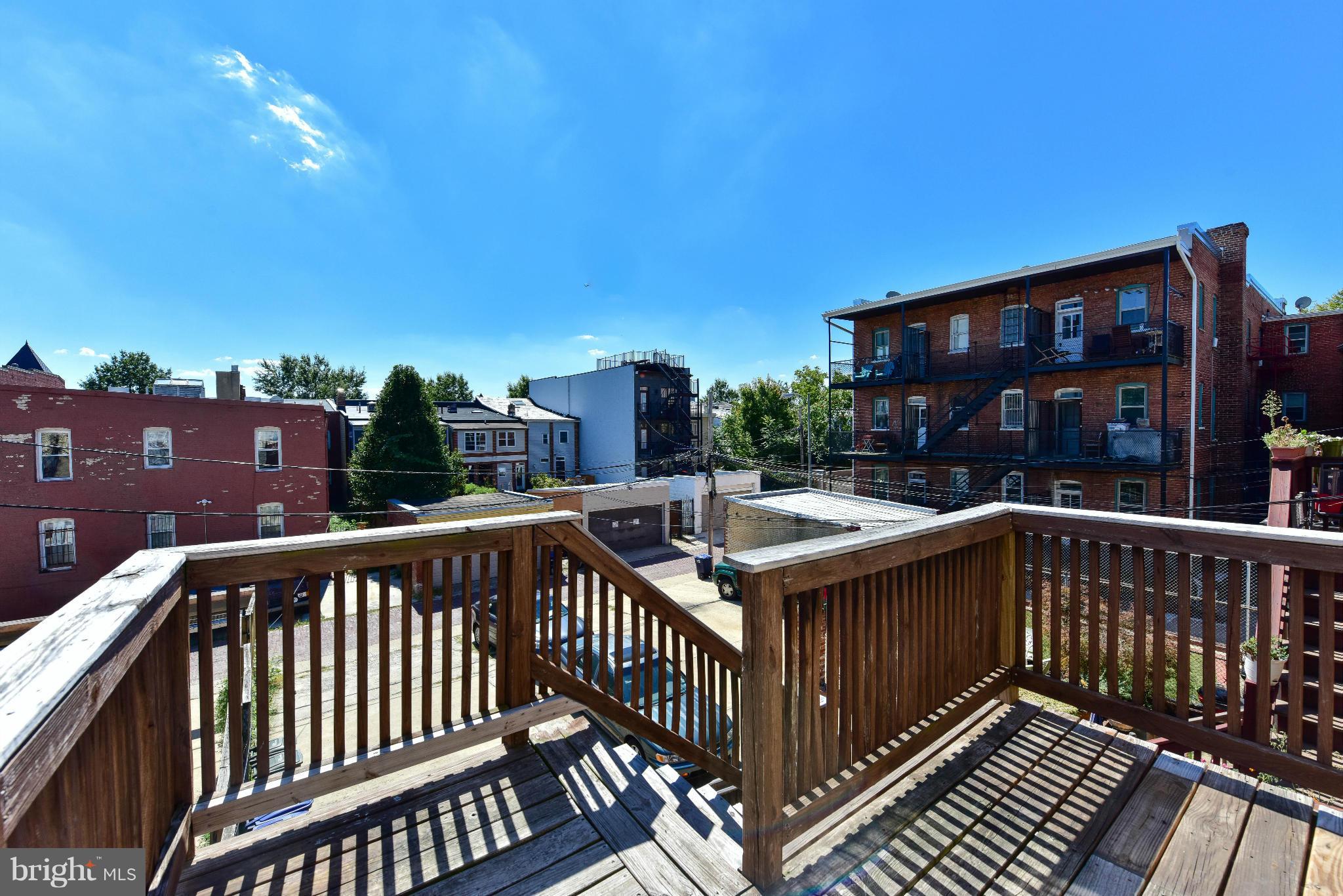 1118 Monroe Street Northwest, Unit 2 Washington, DC 20010 - Photo 23 of 27 Deck off living area.