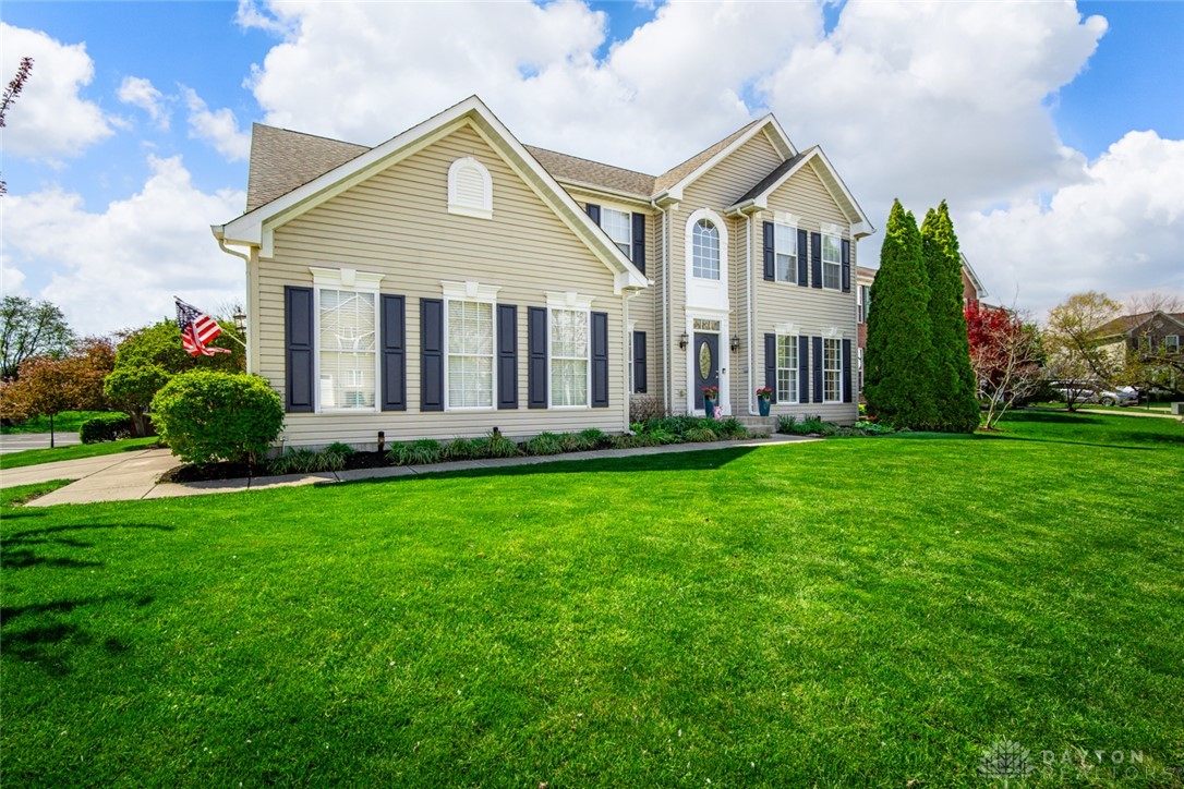 55 Janney Lane Springboro, OH 45066 - Photo 38 of 38 This welcoming residence offers charming curb appeal and a spacious front lawn.
