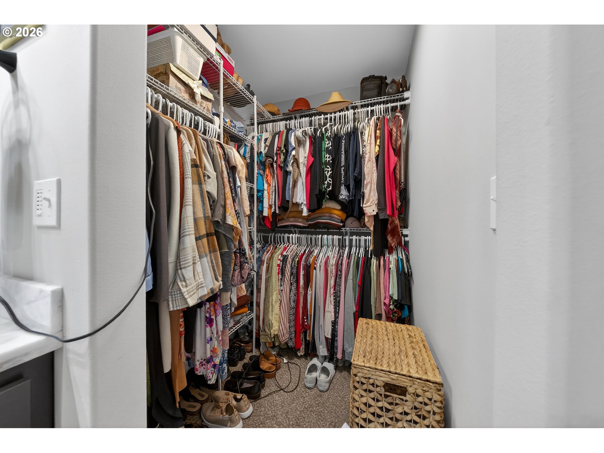 669 Northwest T Street Winston, OR 97496 - Photo 20 of 36 a view of walk in closet with clothes