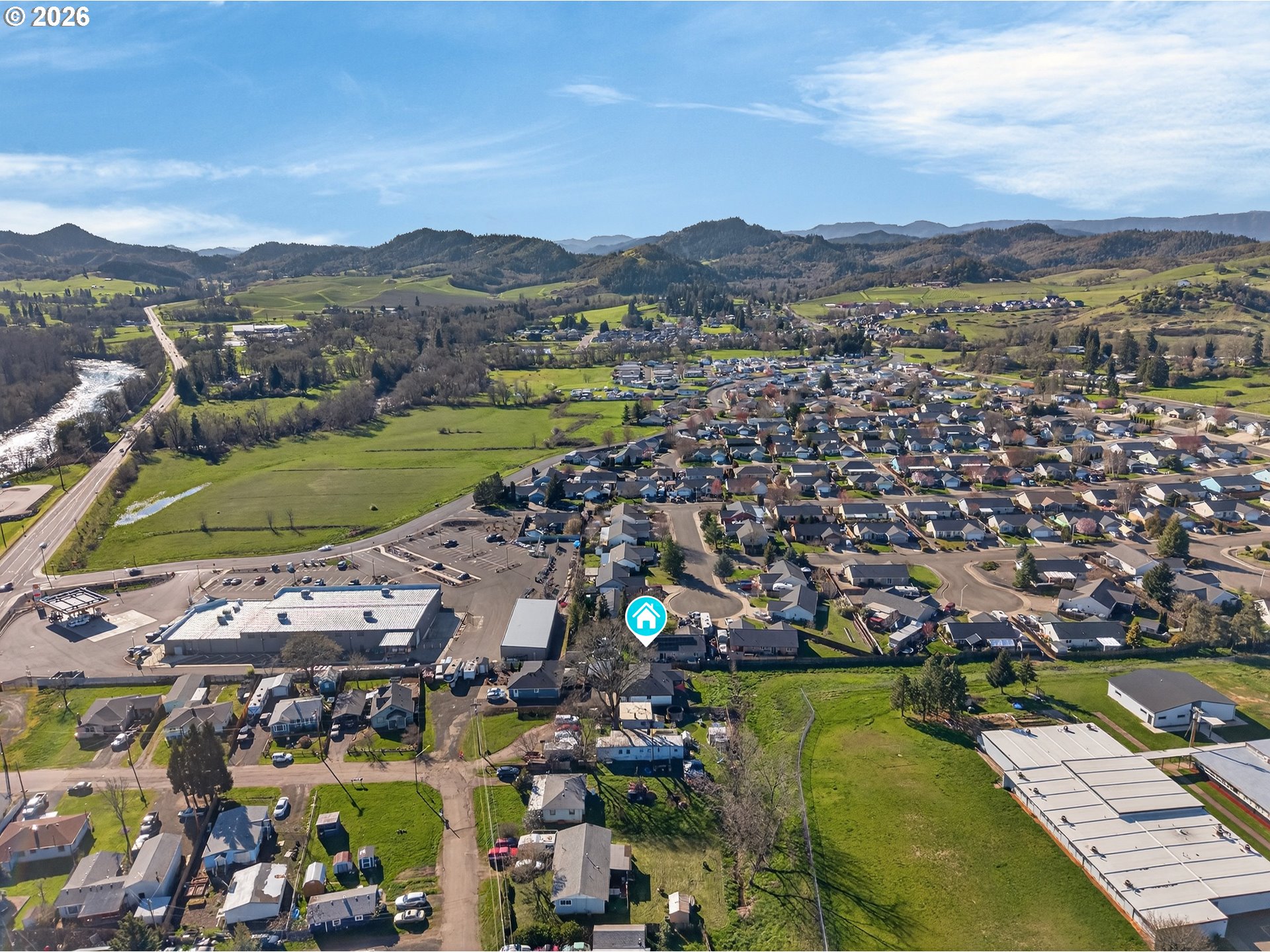 669 Northwest T Street Winston, OR 97496 - Photo 8 of 36 a view of a city