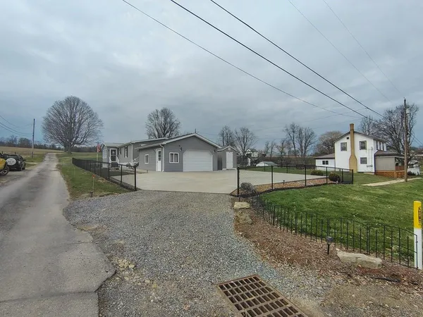 a view of house and outdoor space