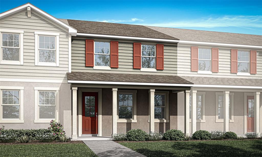Architect's Rendering - Aurora Exterior - Craftsman Elevation