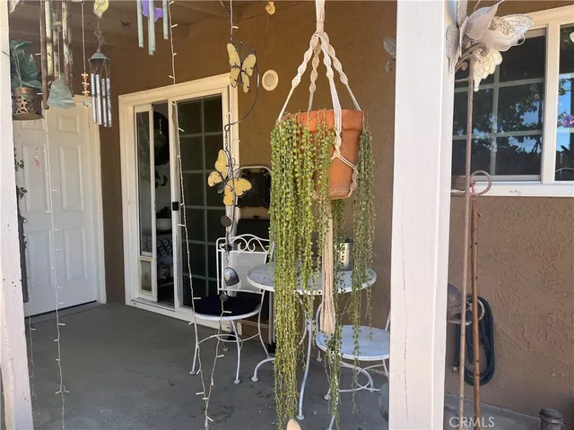a view of balcony and patio