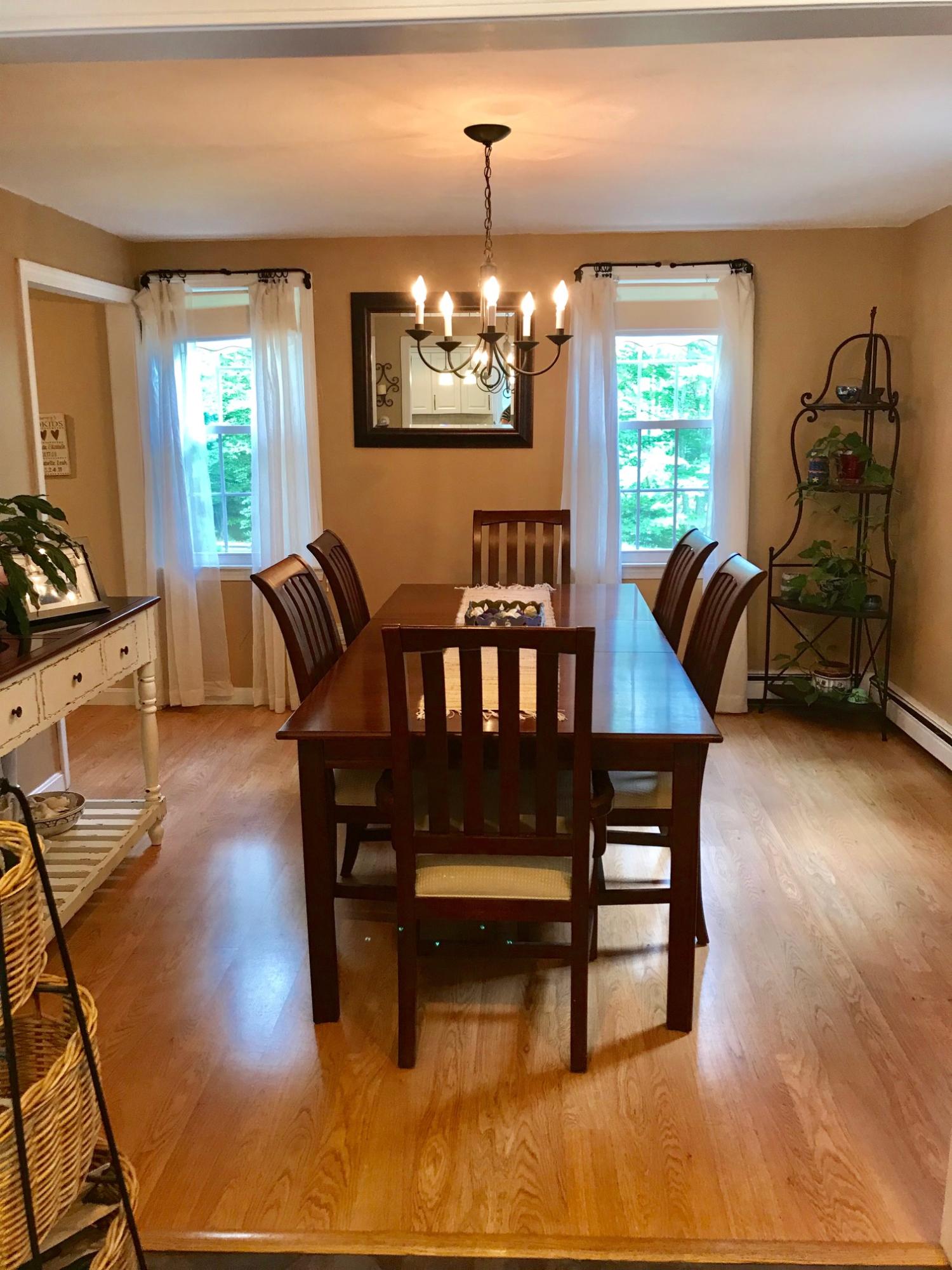 44 Pimlico Pond Road Forestdale, MA 02644 - Photo 12 of 28 a view of a dining room with furniture window and wooden floor