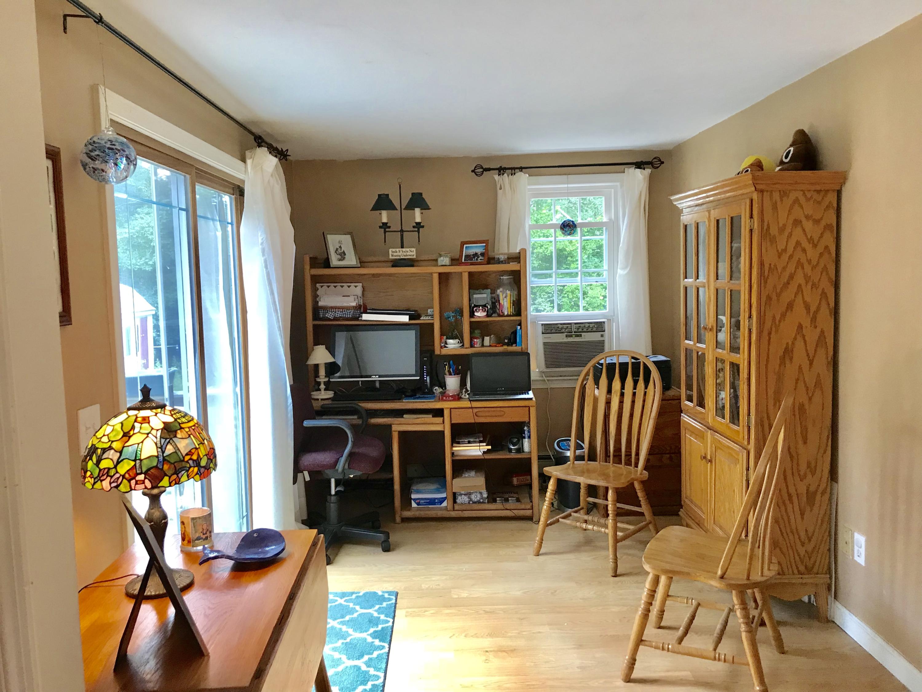 44 Pimlico Pond Road Forestdale, MA 02644 - Photo 10 of 28 a view of a workspace with furniture and a window