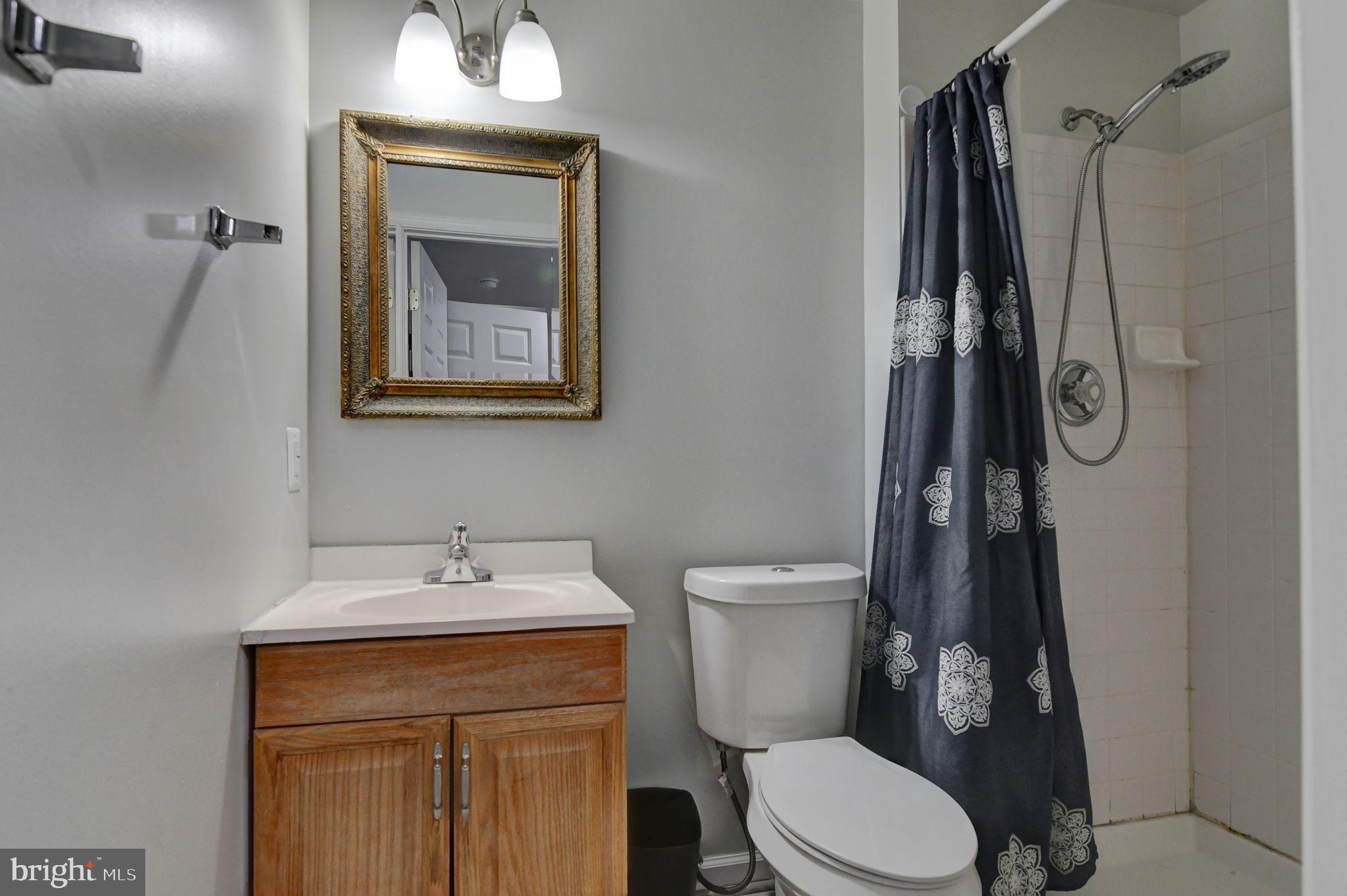 4013 Mammoth Cave Loop Dumfries, VA 22025 - Photo 33 of 38 a bathroom with a toilet sink and mirror