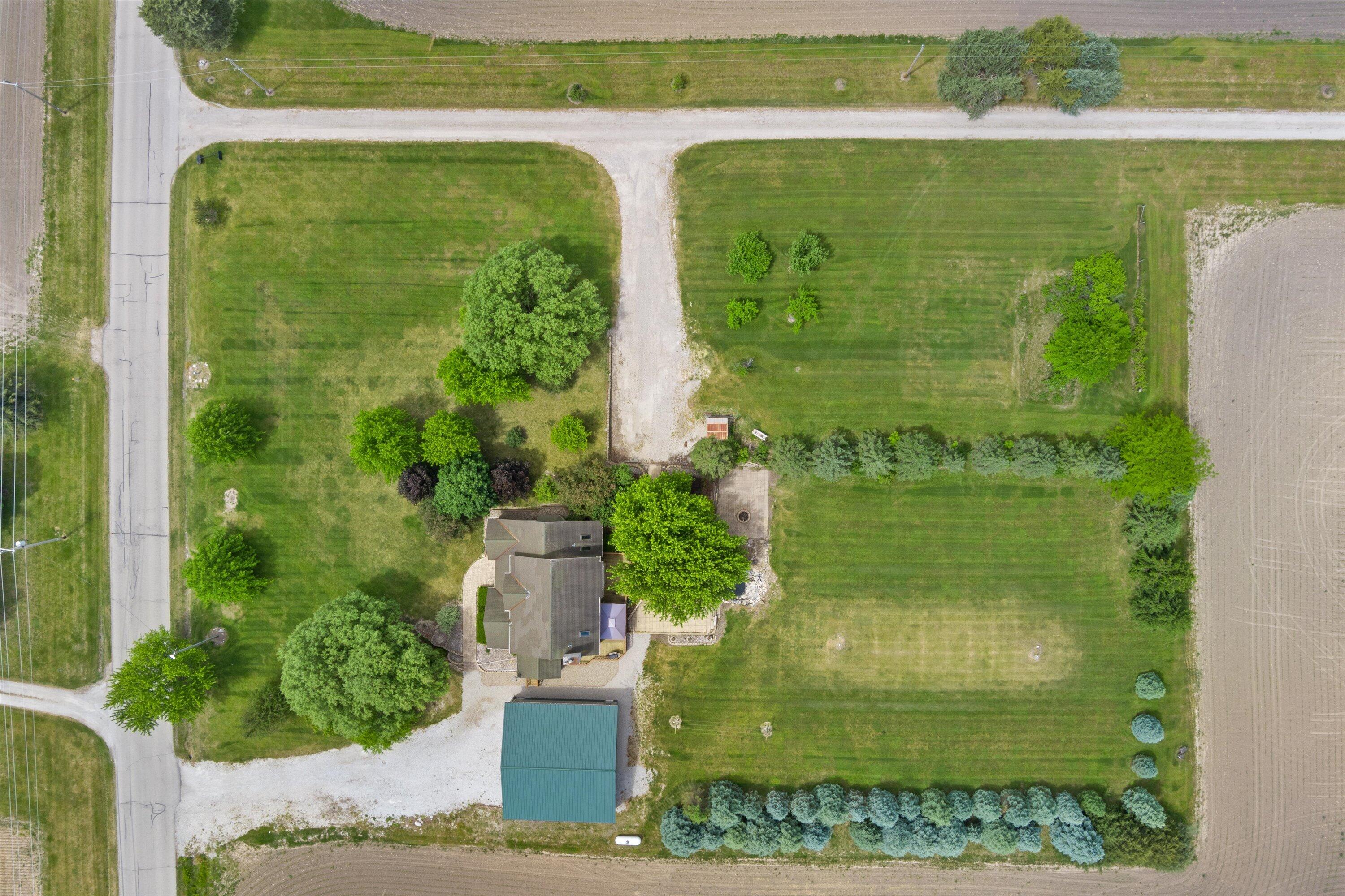22302 Church Road Dover, WI 53139 - Photo 69 of 80 Aerial View