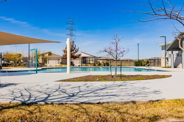 a view of a house with a swimming pool
