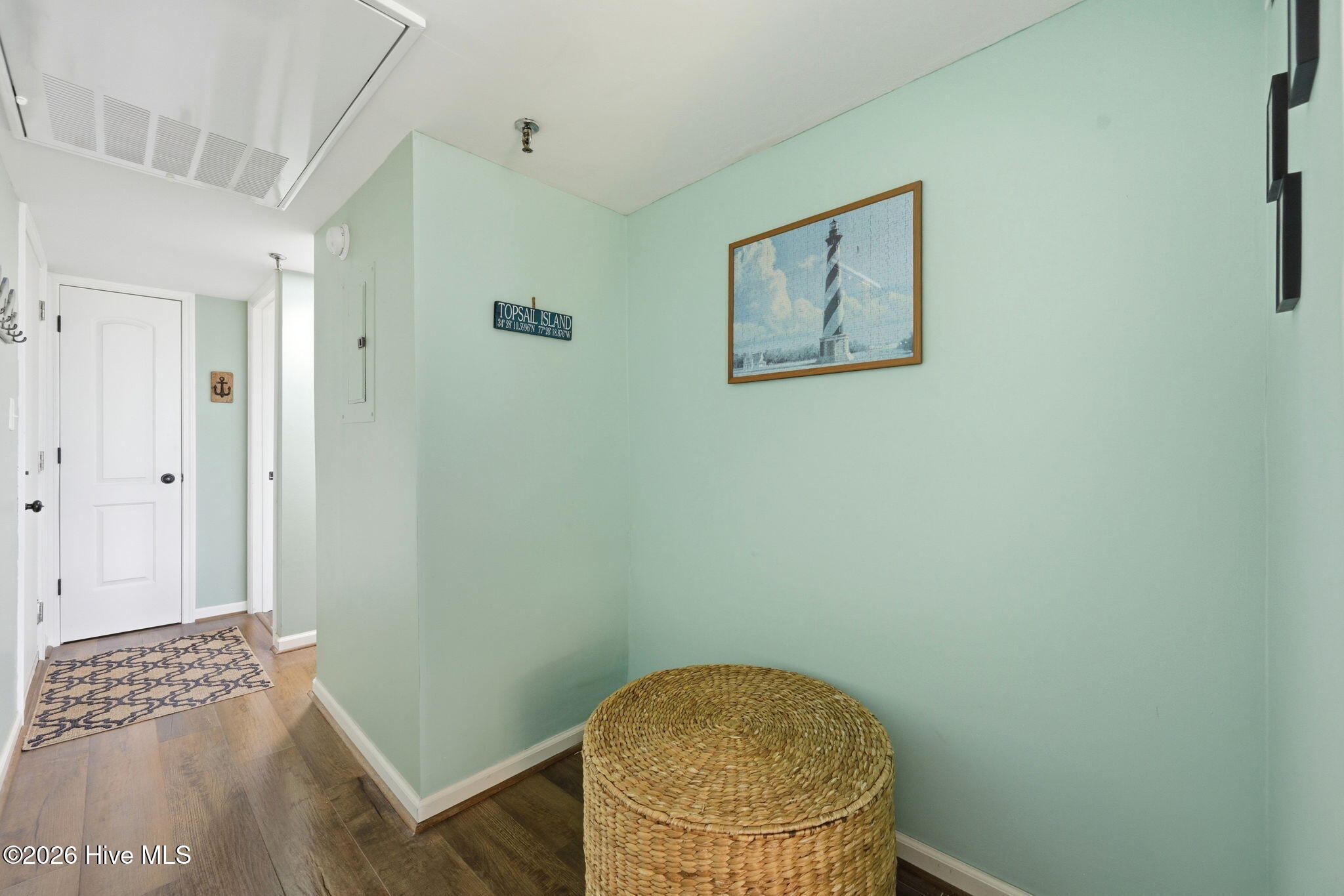 1866 New River Inlet Road, Unit 3101C North Topsail Beach, NC 28460 - Photo 15 of 30 Storage Nook/Bunk Bed Area