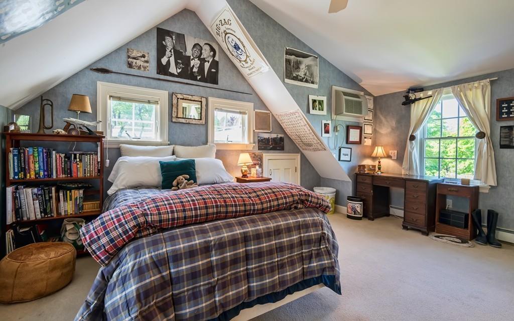 3 Rainbow Road Marblehead, MA 01945 - Photo 21 of 28 a bedroom with a bed next to a large window
