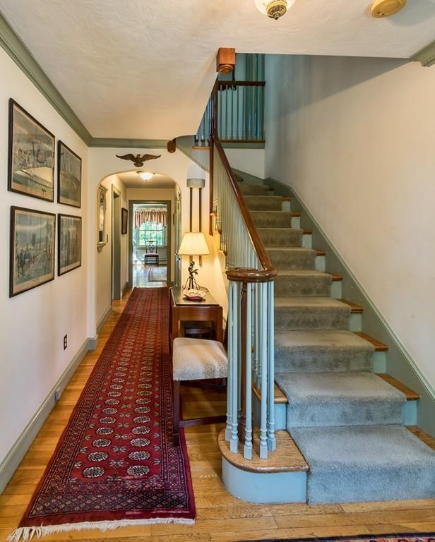 3 Rainbow Road Marblehead, MA 01945 - Photo 6 of 28 a view of entryway and hall with wooden floor