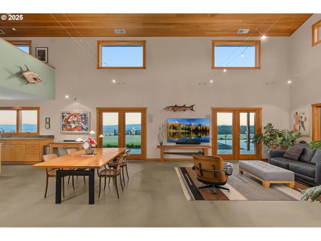 a outdoor space with furniture