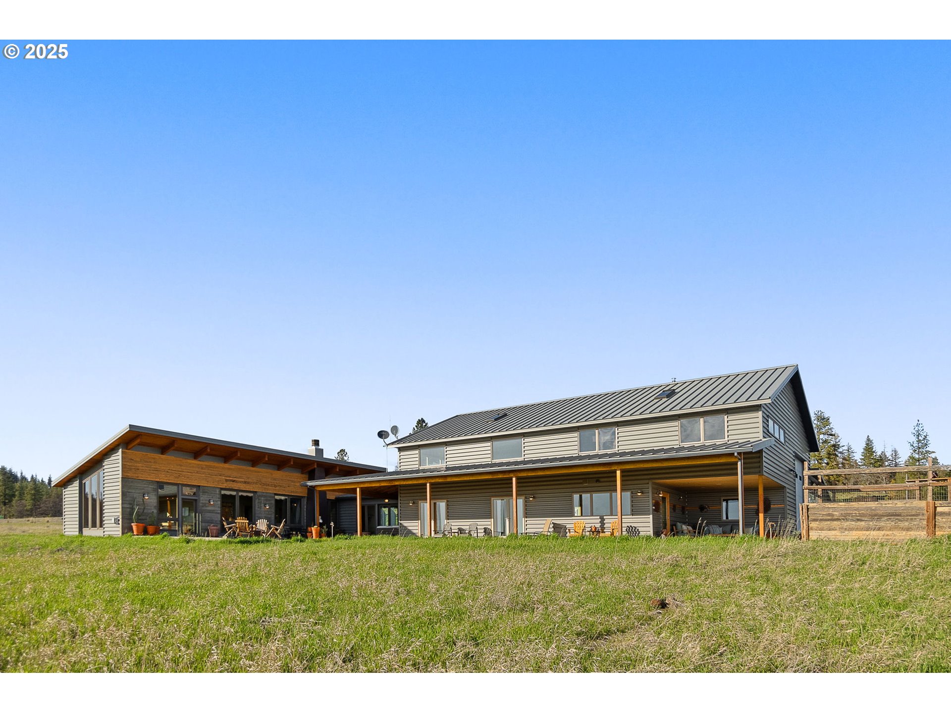 505 Knight Road Goldendale, WA 98620 - Photo 36 of 41 a house view with a garden space