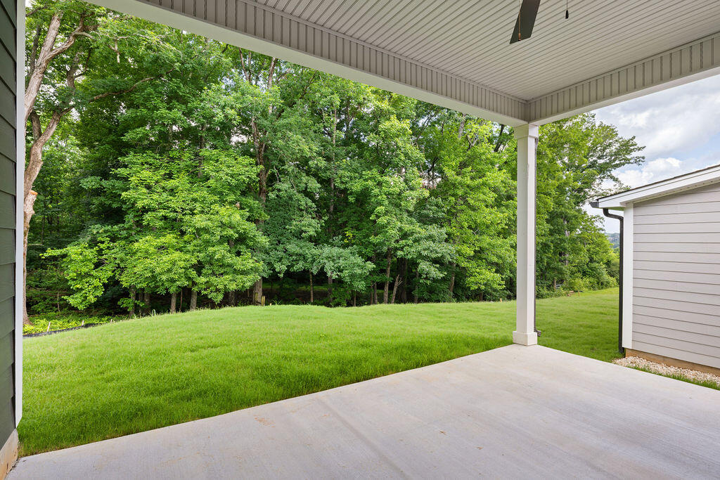 9852 Mayfly Road, Unit 75 Ooltewah, TN 37363 - Photo 35 of 37 Silverton-floor-plan-backyard-views