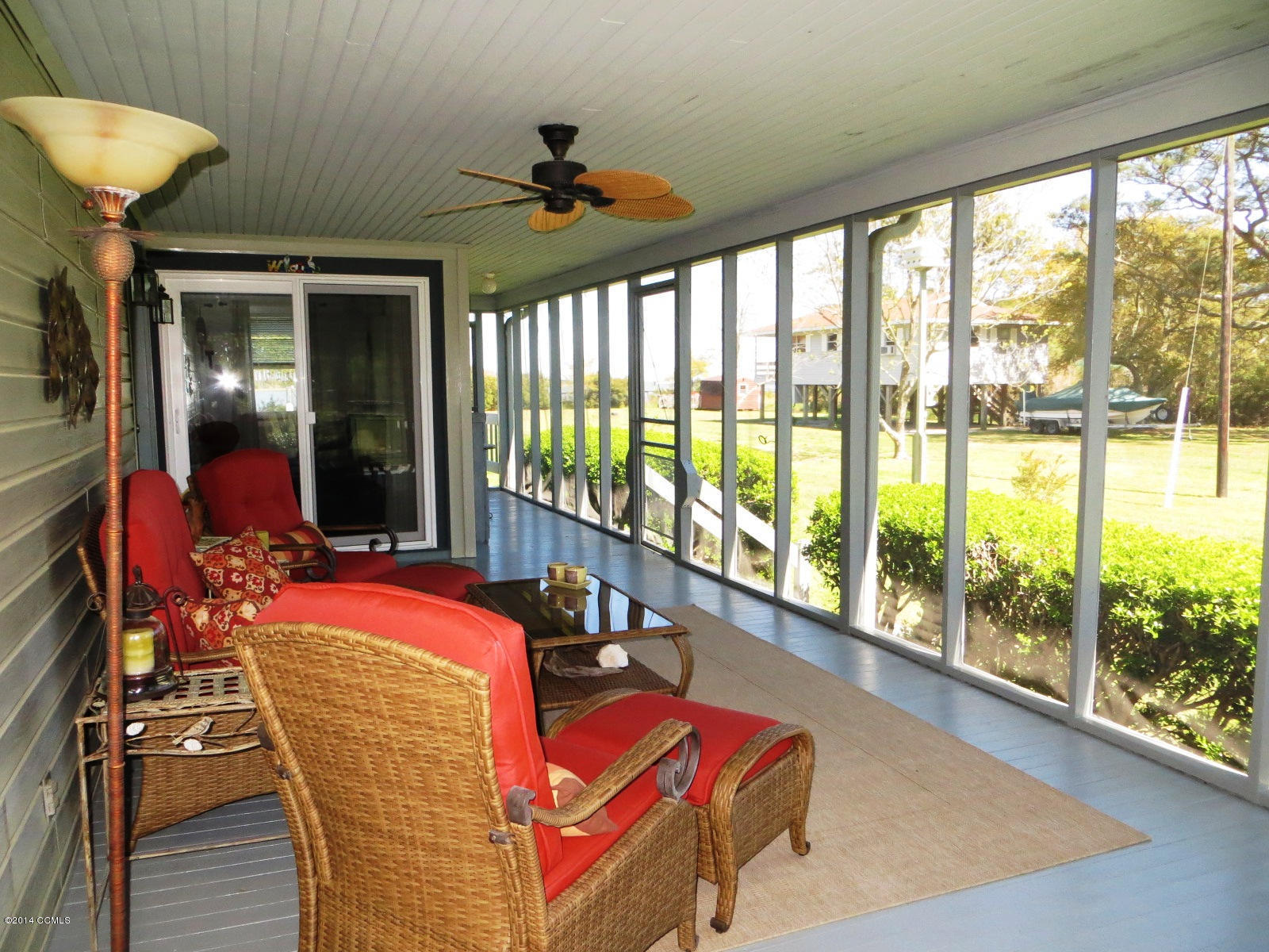 156 Taylor Road Marshallberg, NC 28553 - Photo 31 of 54 Screened porch