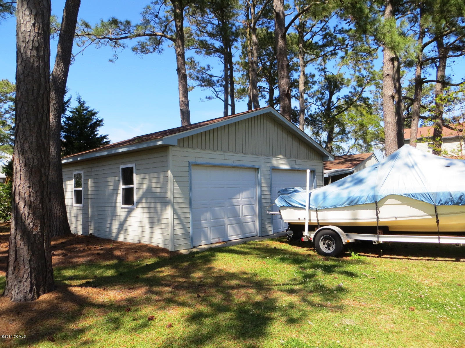 156 Taylor Road Marshallberg, NC 28553 - Photo 44 of 54 Double garage (detached)