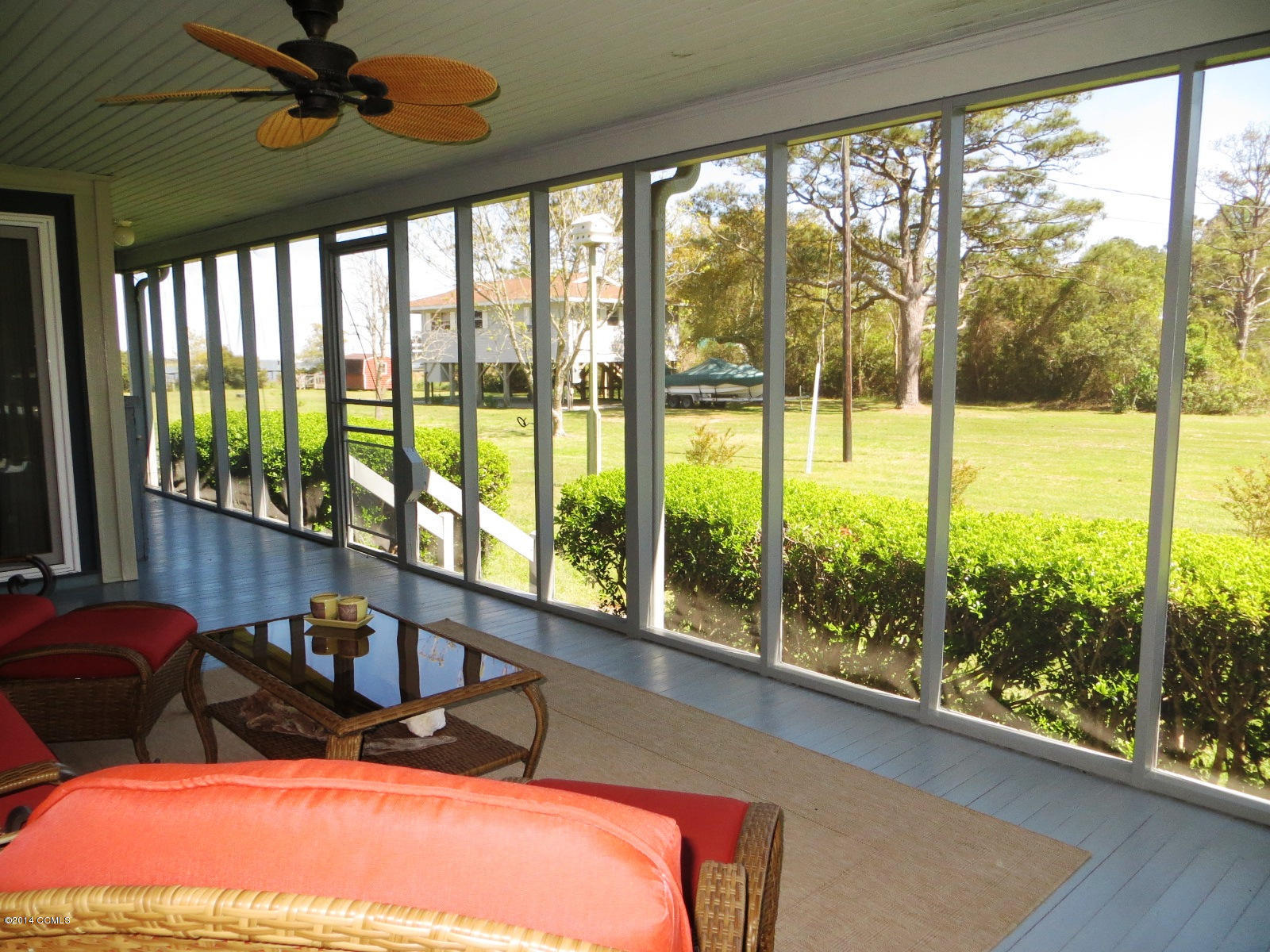 156 Taylor Road Marshallberg, NC 28553 - Photo 50 of 54 Screened porch