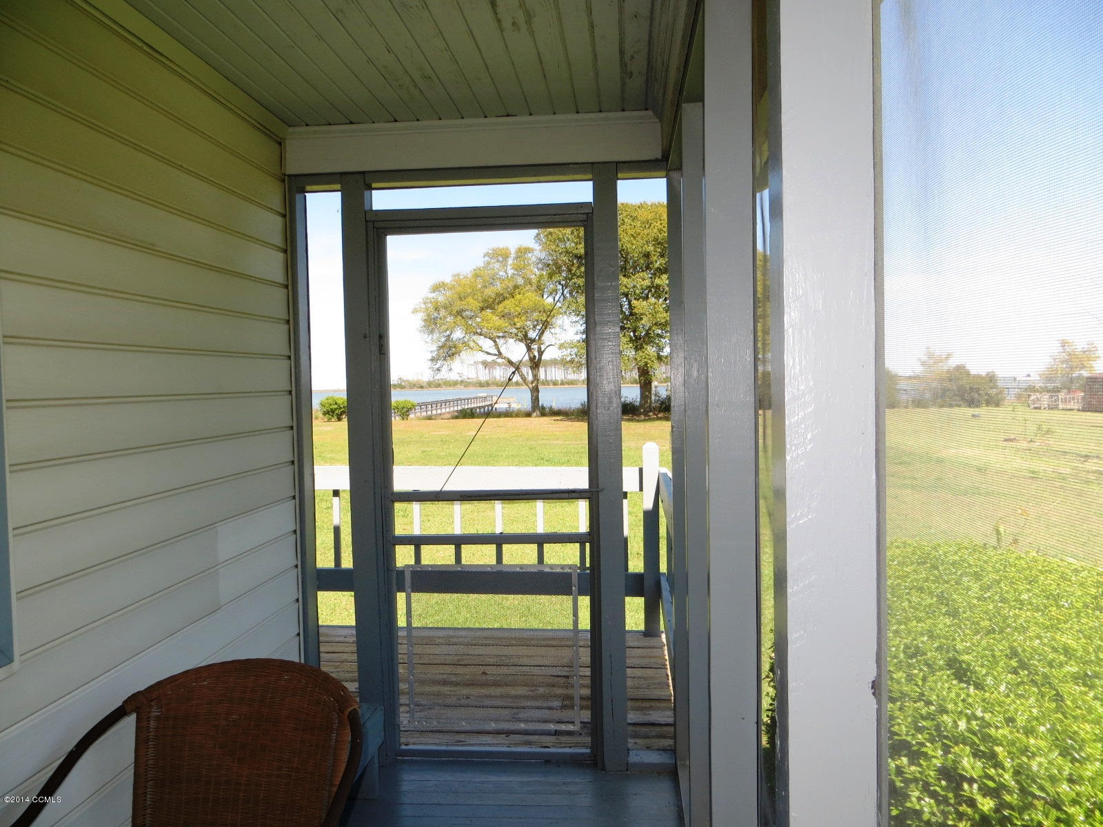 156 Taylor Road Marshallberg, NC 28553 - Photo 51 of 54 Screen porch towards the water