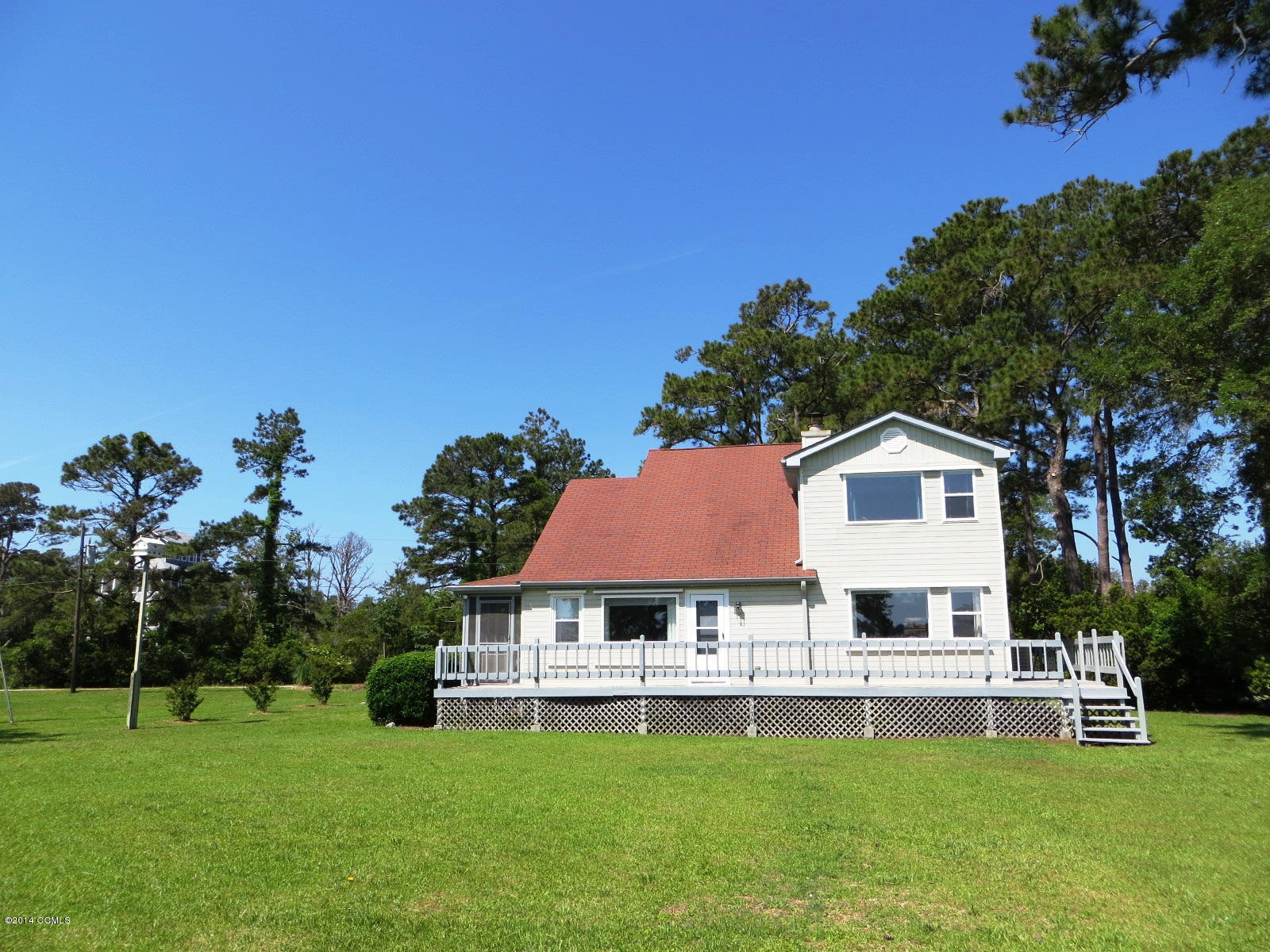 156 Taylor Road Marshallberg, NC 28553 - Photo 53 of 54 Back view