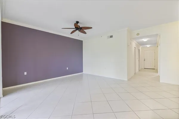 a view of empty room