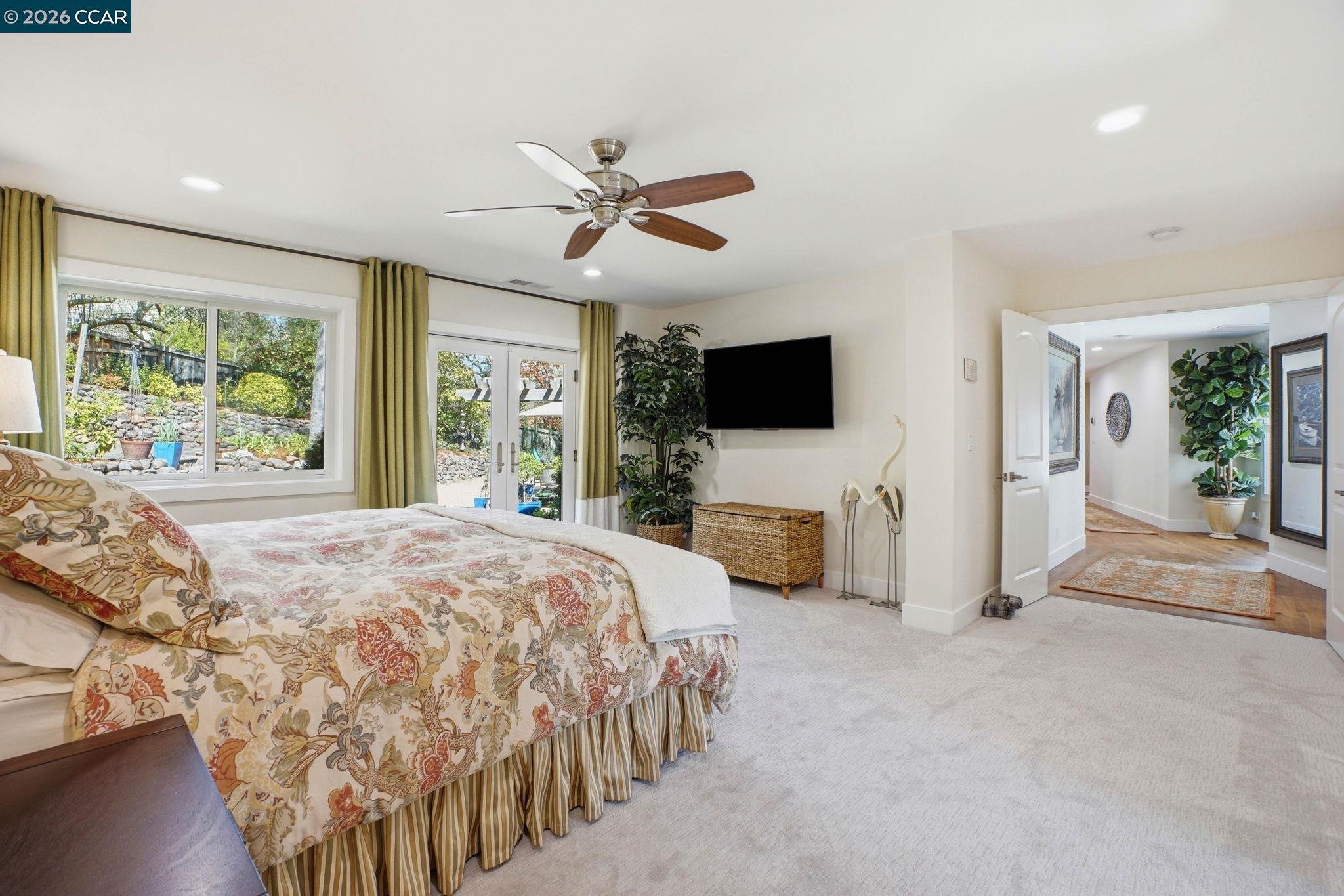 8 Simo Street Alamo, CA 94507 - Photo 16 of 41 French doors opening to cobbled patio