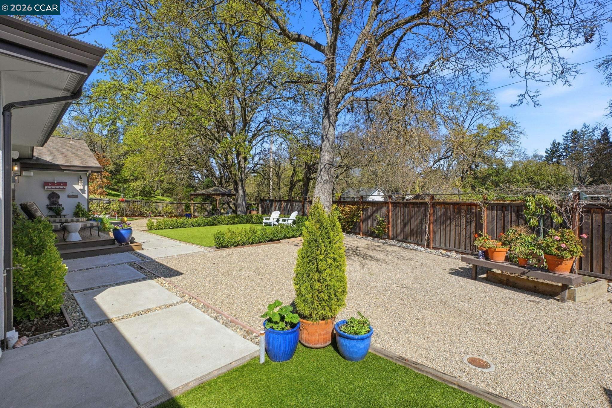 8 Simo Street Alamo, CA 94507 - Photo 32 of 41 Fence backs to the Iron Horse Trail with 2 lockable gates for access