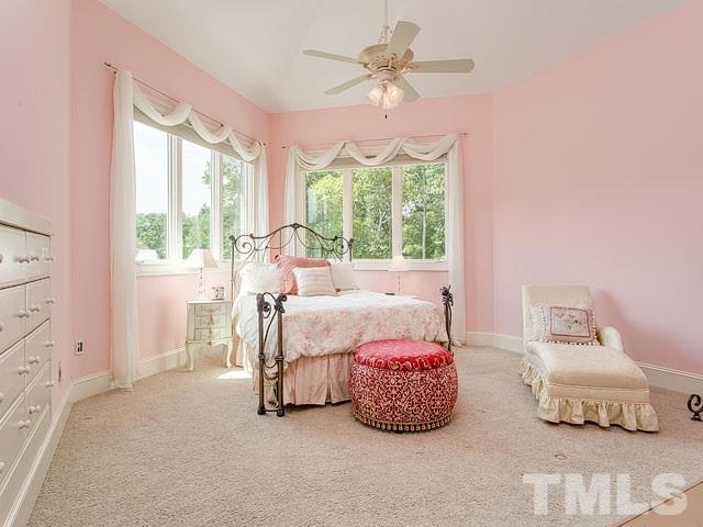 2309 Mt Vernon Church Road Raleigh, NC 27614 - Photo 15 of 25 a bedroom with furniture and a large window
