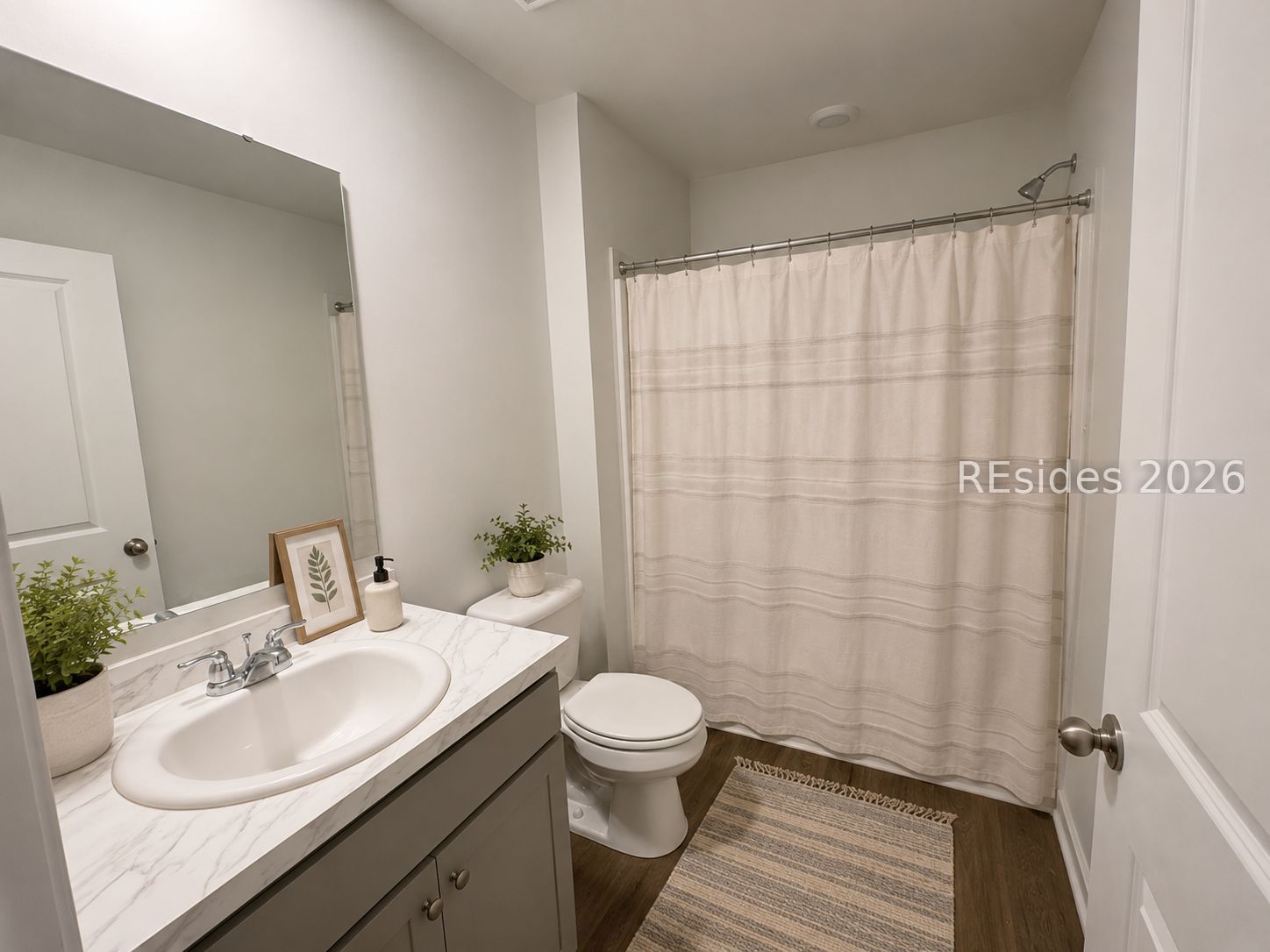 108 Rudy Drive Hardeeville, SC 29927 - Photo 8 of 9 Virtually Staged Guest Bathroom