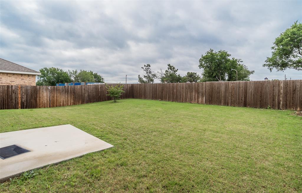 1637 Shadow Hawk Drive Fort Worth, TX 76052 - Photo 19 of 20 a view of a back yard