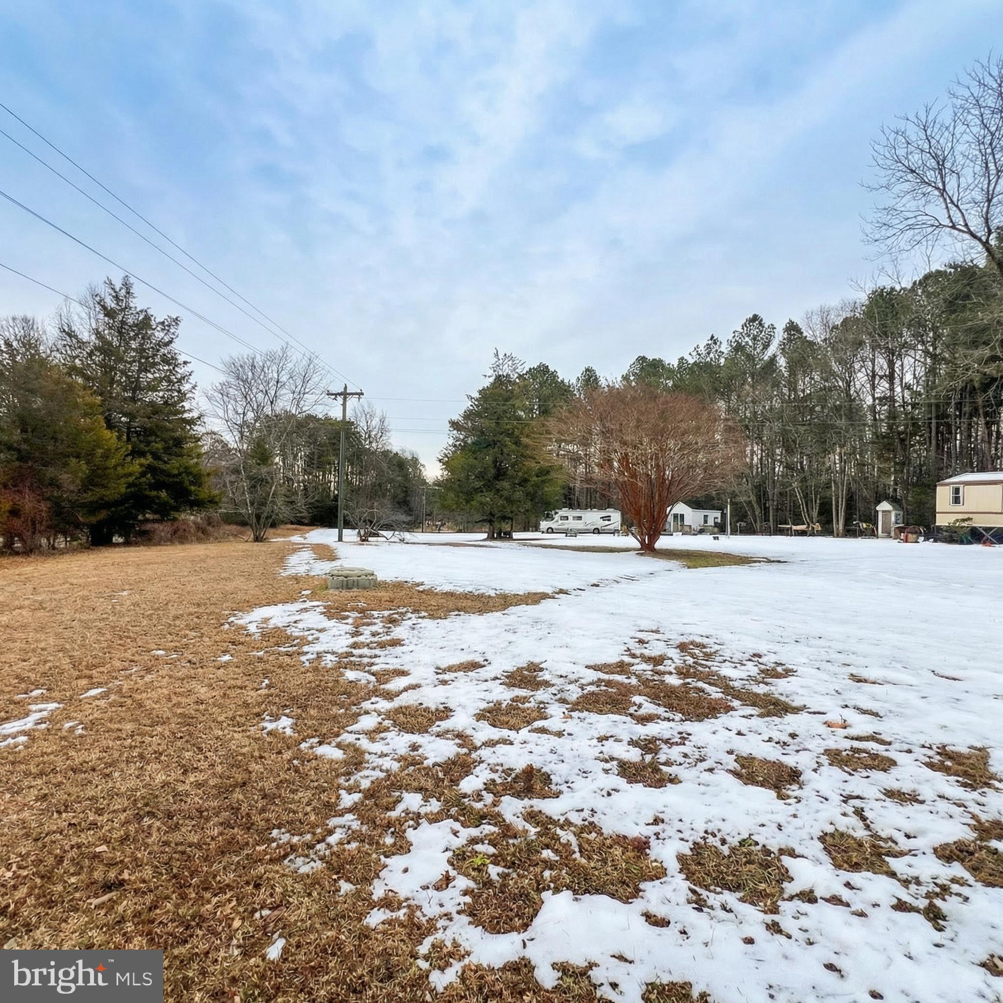 1586 Signboard Road Bumpass, VA 23024 - Photo 3 of 4 a view of snow covered with snow